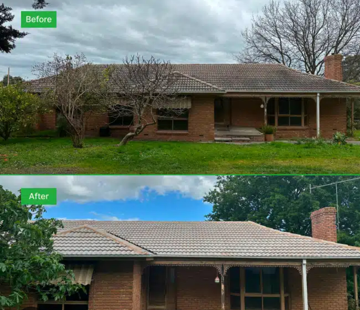 Tile Roof Soft Roof Washing