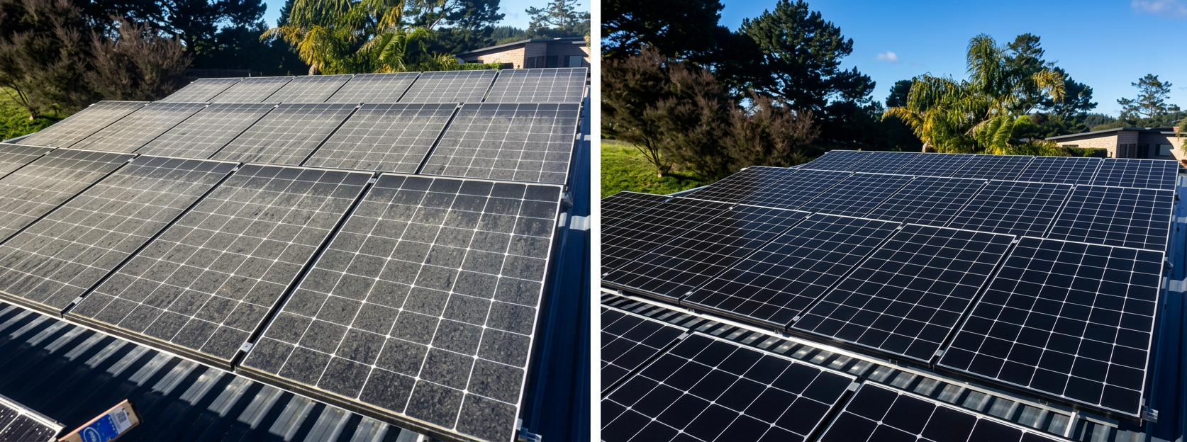 Restored Solar Efficiency
